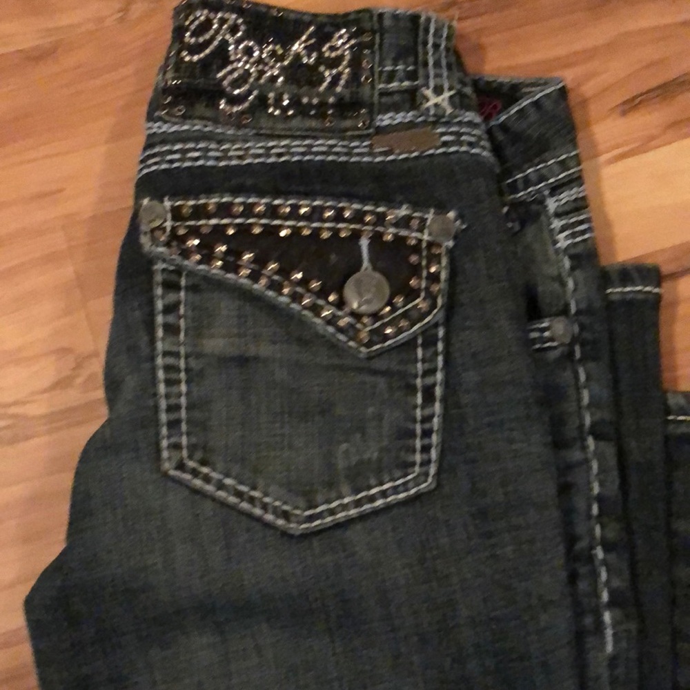 Rock & Roll Cowgirl Low Rise Jeans